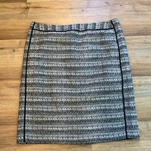 Liz Claiborne Woman Size 16W tweet look of black & white